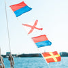 F (Foxtrot) Nautical Signal Flag – Traditional Maritime Code Flag