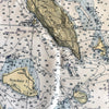 San Juan Islands, WA Nautical Chart Quick Dry Towel - Maritime Tribes USATowel