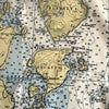 San Juan Islands, WA Nautical Chart Quick Dry Towel - Maritime Tribes USATowel