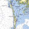 Sanibel Island, FL Nautical Chart Blanket - Maritime Tribes USABlanket