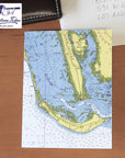 Sanibel Island Notecard, Pack of 24 Notecards - Maritime Tribes USANotecard