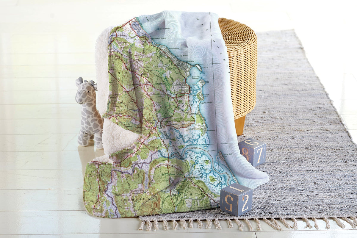 Scituate Mass. Baby Blanket - Maritime Tribes USABlanket