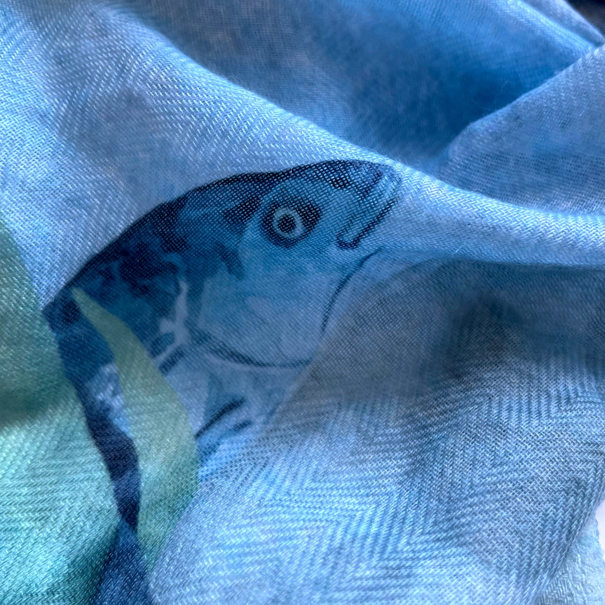 Sea Creatures Scarf - Maritime Tribes USAScarf