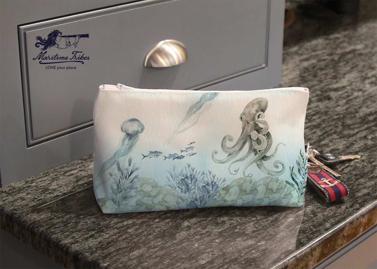 Sea Creatures Small Travel Bag - Maritime Tribes USA