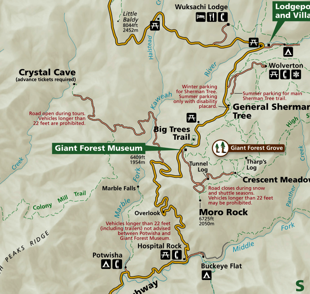 Sequoia National Park Map Blanket – Ultra-Soft Throw – Official Map National Park Gift - Maritime Tribes USA
