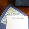 Set of 8 Cards with Lined Envelopes Wholesale - Maritime Tribes USA