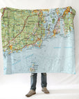 Southern Rhode Island (with the Block!) Blanket - Maritime Tribes USABlanket