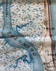 St. Augustine, FL Vintage Map Scarf - Maritime Tribes USAScarf