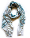 St. Augustine, FL Vintage Map Scarf - Maritime Tribes USAScarf