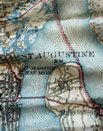 St. Augustine, FL Vintage Map Scarf - Maritime Tribes USAScarf