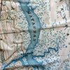 St. Augustine, FL Vintage Map Scarf - Maritime Tribes USAScarf