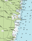 St Lucia, Caribbean, Nautical Chart Quick-Dry Towel - Maritime Tribes USA