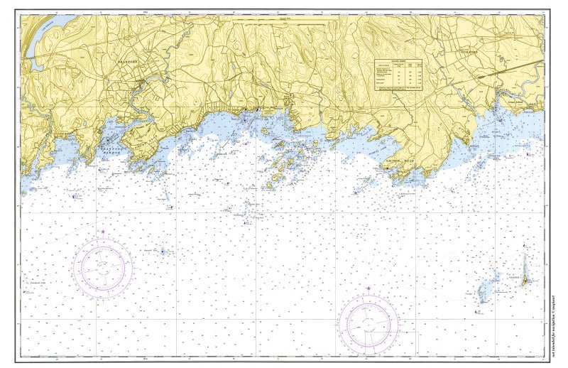 Stony Creek / Thimble Islands Placemat - Maritime Tribes USALaminated Placemat