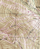 Stowe, Vermont Vintage Topographic Map Blanket | VT Mountain Throw - Maritime Tribes USABlanket