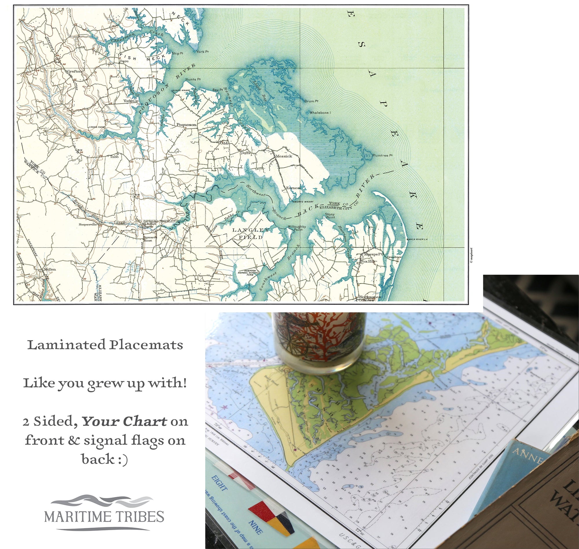 Nautical Chart Placemat