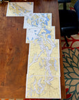 Tacoma Area - Puget Sound Placemat - Maritime Tribes USALaminated Placemat