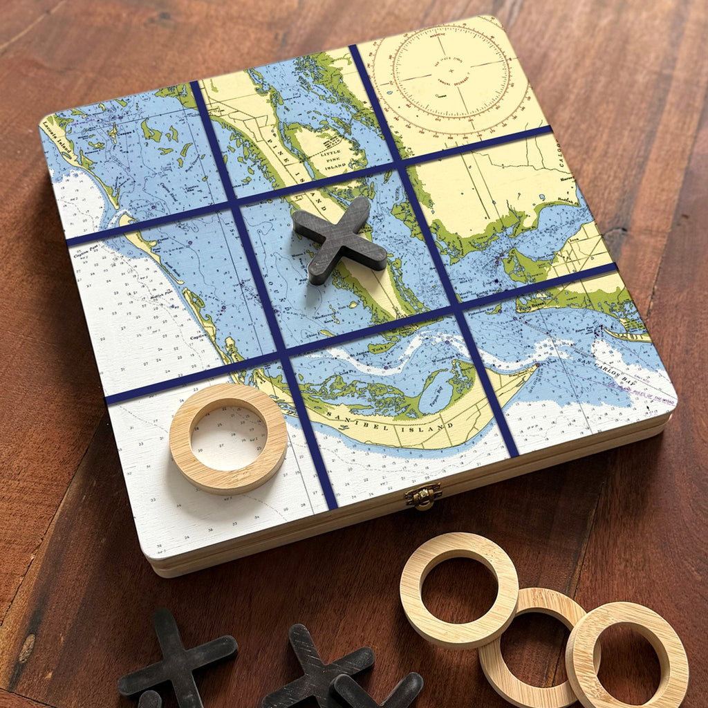Tic Tac Toe & Mancala - 2 Games in ONE wholesale - Maritime Tribes USA