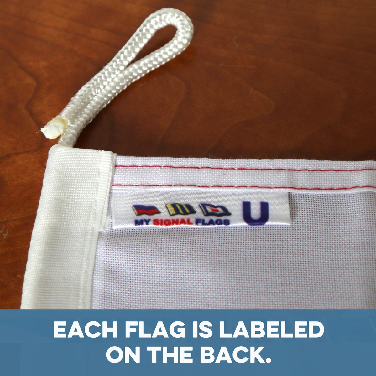 U (Uniform) Nautical Signal Flag – Traditional Maritime Code Flag - Maritime Tribes USASignal Flag