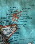 U.K. Vintage Map Scarf - Maritime Tribes USA