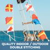U.S. Yacht Ensign Flag - 10" x 15" - Maritime Tribes USASignal Flag