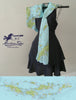 Virgin Islands Nautical Chart Lightweight Scarf - Maritime Tribes USA