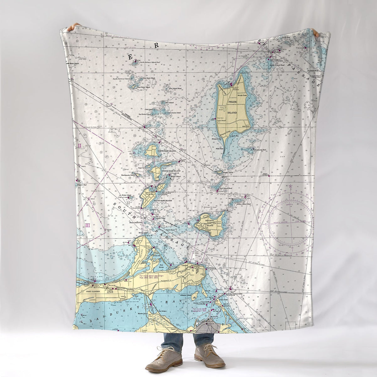 West End of Lake Erie Blanket - Maritime Tribes USABlanket