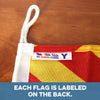 Y (Yankee) Nautical Signal Flag – Traditional Maritime Code Flag - Maritime Tribes USASignal Flag