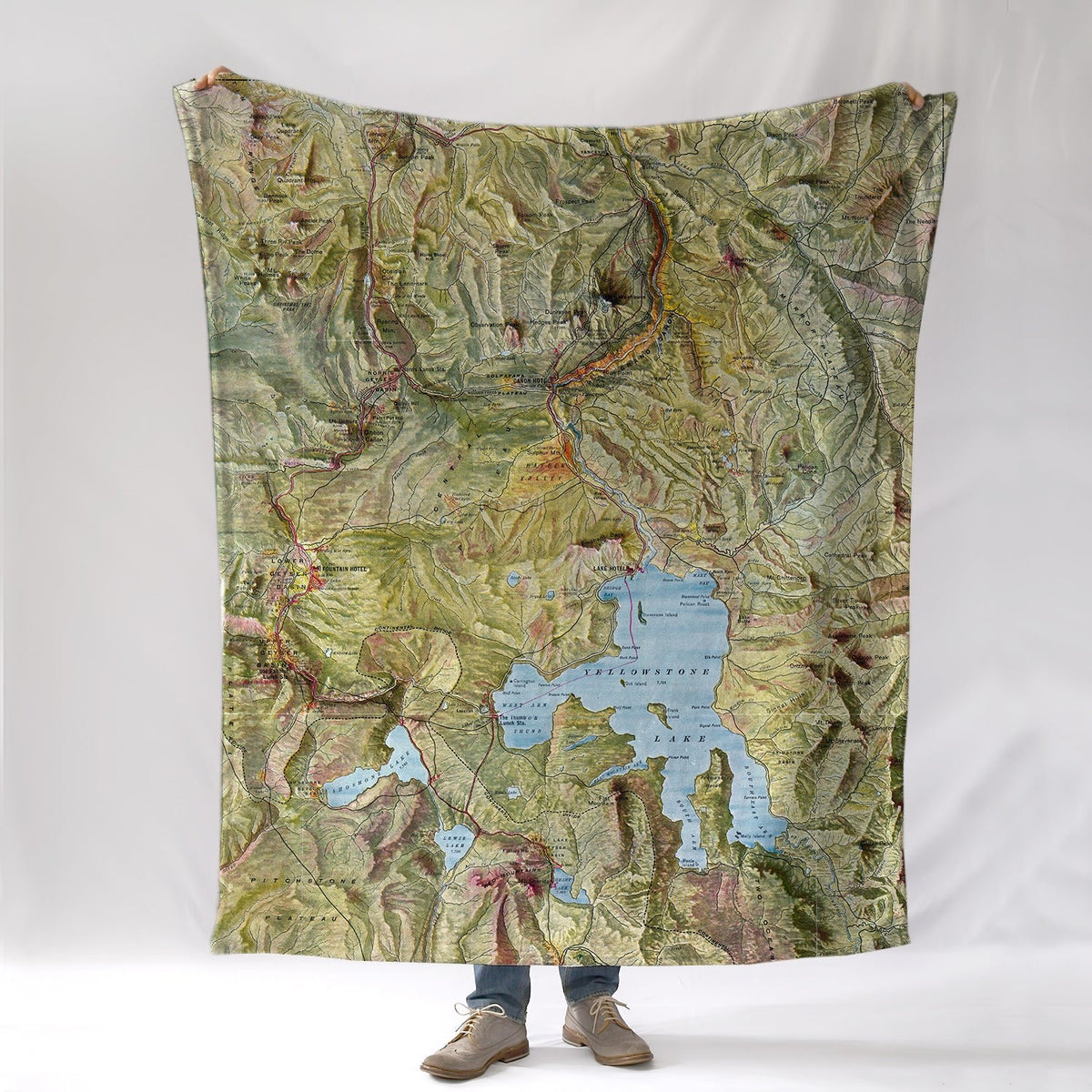 Yellowstone National Park Blanket - Maritime Tribes USABlanket