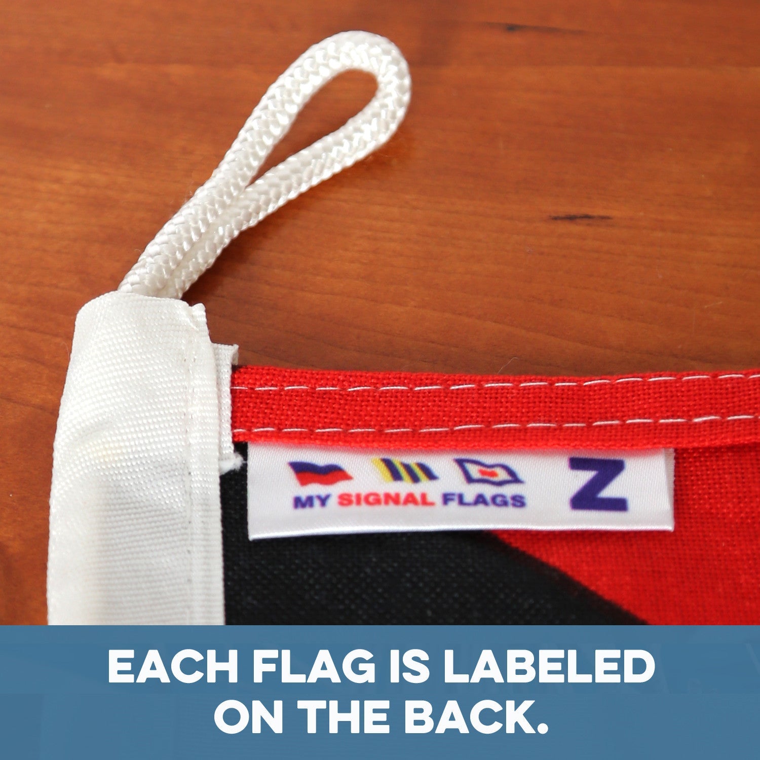 "Z" Nautical Signal Flag - mysignalflags