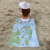 Hilton Head Topographical Quick Dry Towel