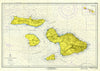 Maui, HI Nautical Chart Scroll