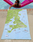 Oxford MD Illustrated Quick Dry Towel