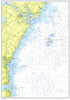 Portsmouth NH - Vintage Nautical Chart, 1958 Scroll