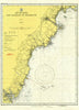 Cape Elizabeth To Portsmouth Nautical Chart Scroll