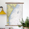 Portsmouth NH - Vintage Nautical Chart, 1958 Scroll