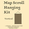 Magnetic Poster Hanging Kit, Vertical Poster Scroll