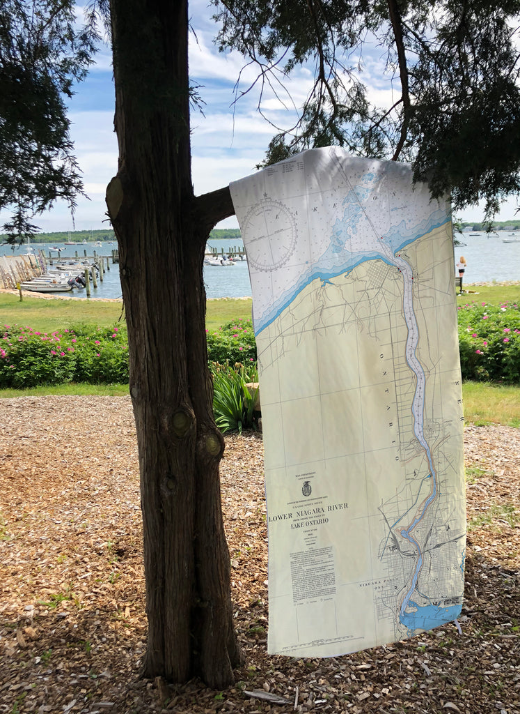 Niagara-on-the-Lake, ON, NY Vintage Nautical Chart