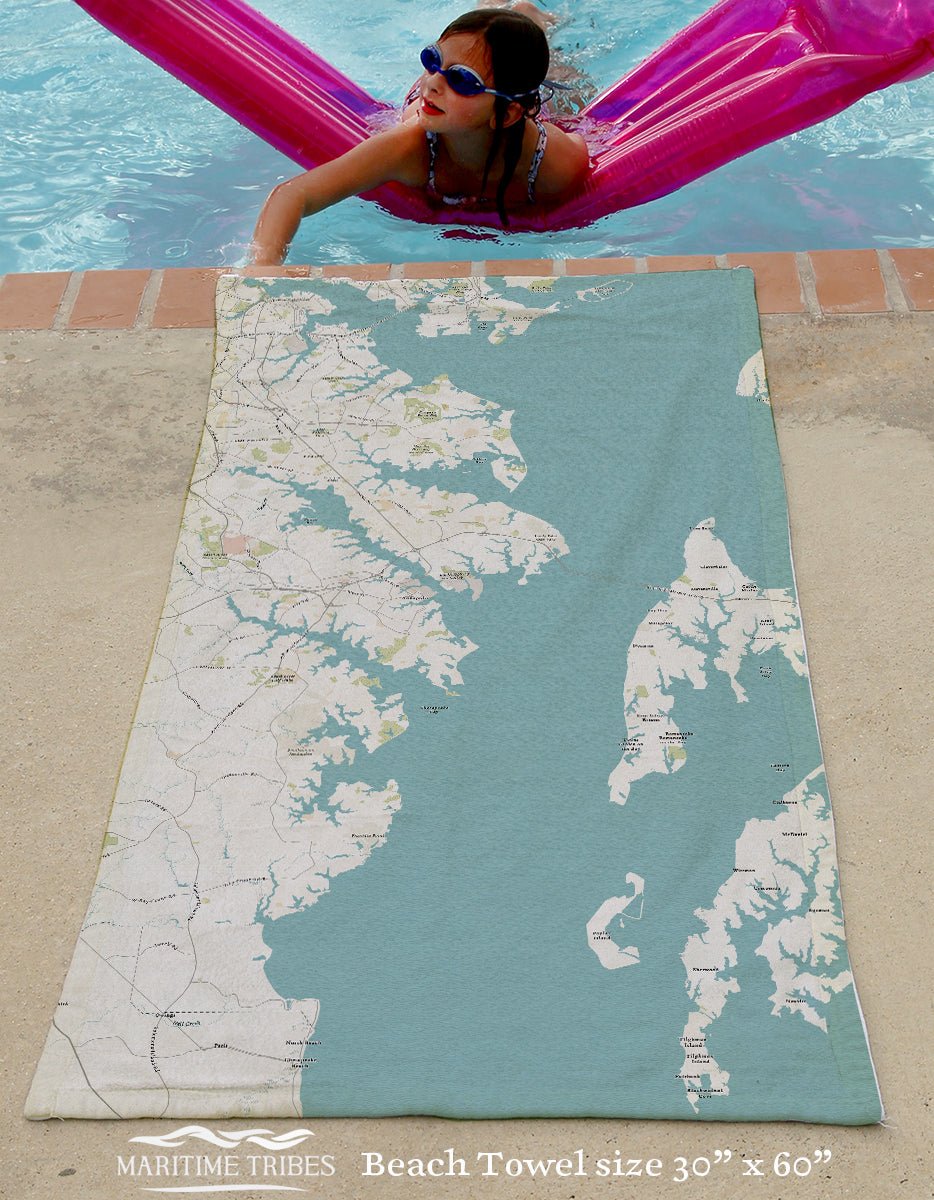 Annapolis MD Quick Dry Towel - Maritime Tribes USATowel