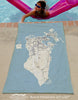 Bahrain Terrain Quick Dry Towel - Maritime Tribes USATowel