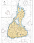 Block Island Nautical Chart Scroll - Maritime Tribes USAScroll