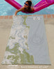Amelia Island, FL Gold Dust Quick Dry Towel