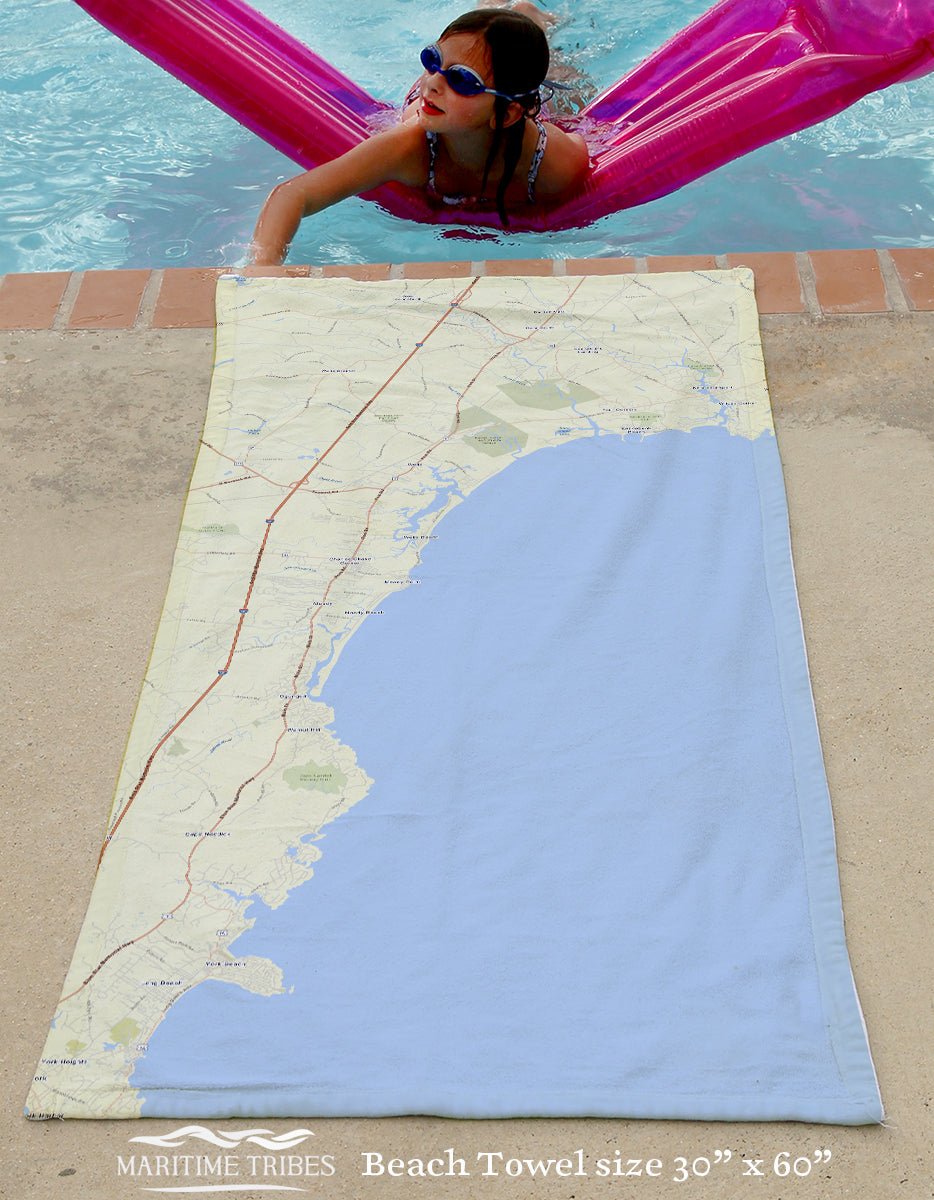 Kennebunkport to Cape Neddick ME Neighborhood - Maritime Tribes USATowel