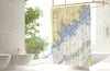 Buzzards Bay (including Cutty!) Nautical Chart Shower Curtain