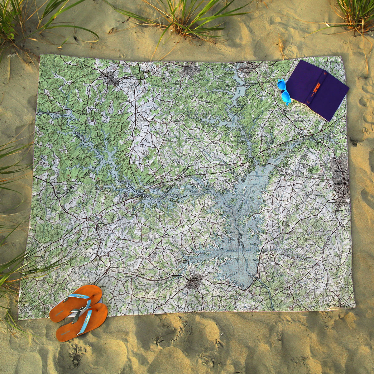 Lake Hartwell, SC Blanket - Maritime Tribes USABlanket