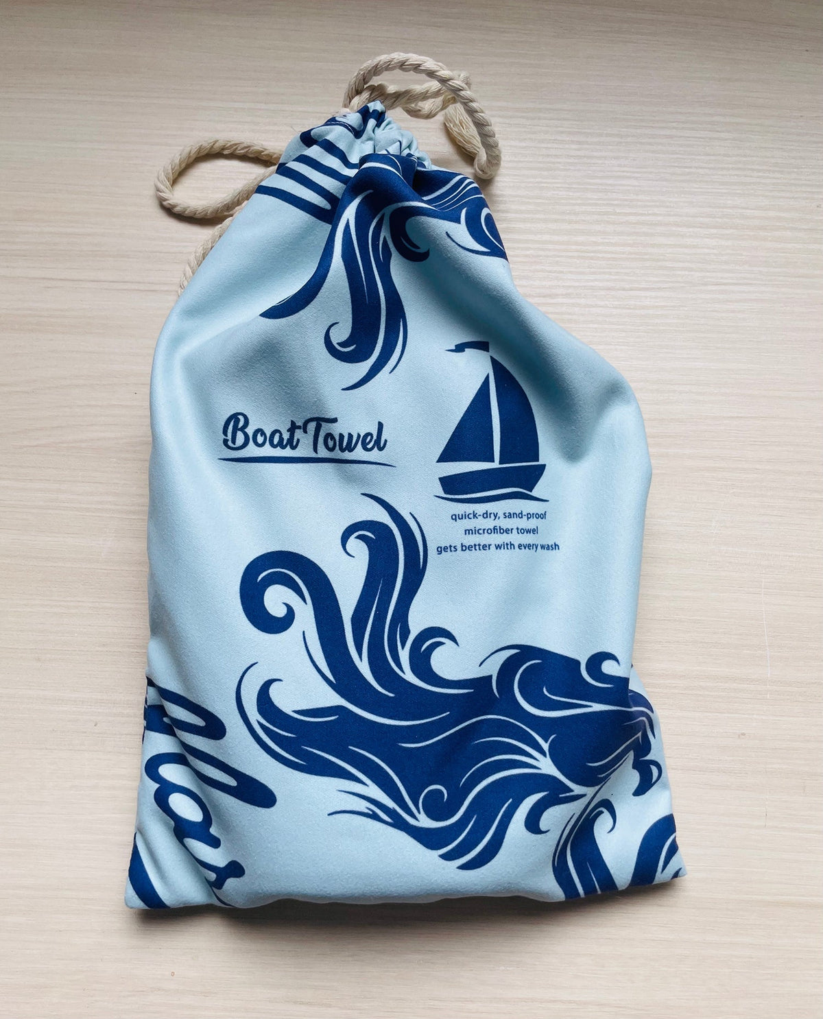 Leelanau Peninsula Nautical Chart Quick Dry Towel - Maritime Tribes USATowel