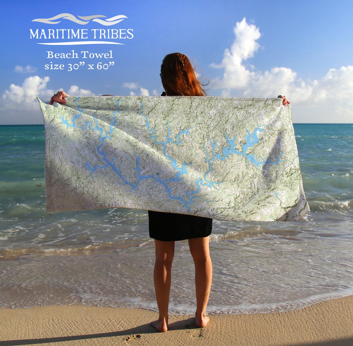 Lewis-Smith Lake (Smith Lake) Quick Dry Towel - Maritime Tribes USATowel