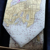 Men's Nautical Chart Tie, Wholesale - Maritime Tribes USA