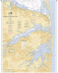 Navesink and Shrewsbury Rivers NJ Nautical Chart Scroll - Maritime Tribes USAScroll