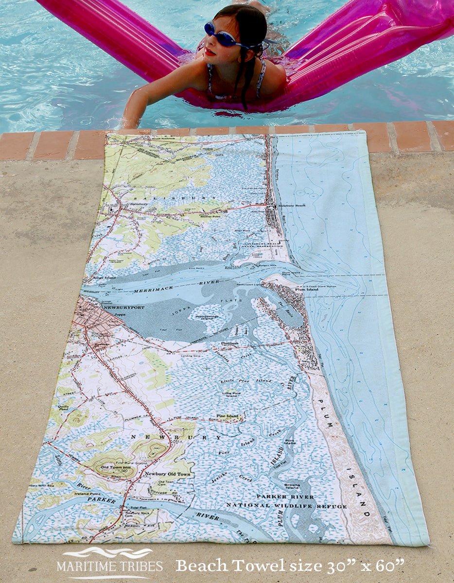 Newburyport East Quick Dry Towel - Maritime Tribes USATowel