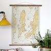 Newport, RI Harbor Chart Scroll - Maritime Tribes USAScroll